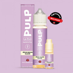 Pack Pêche Melon Glacés 60ml Le Pod Liquide - Pulp