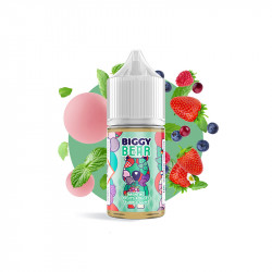 Concentré Menthe Fruits Rouges Bubble Gum 30ml - Biggy Bear (5 pièces)