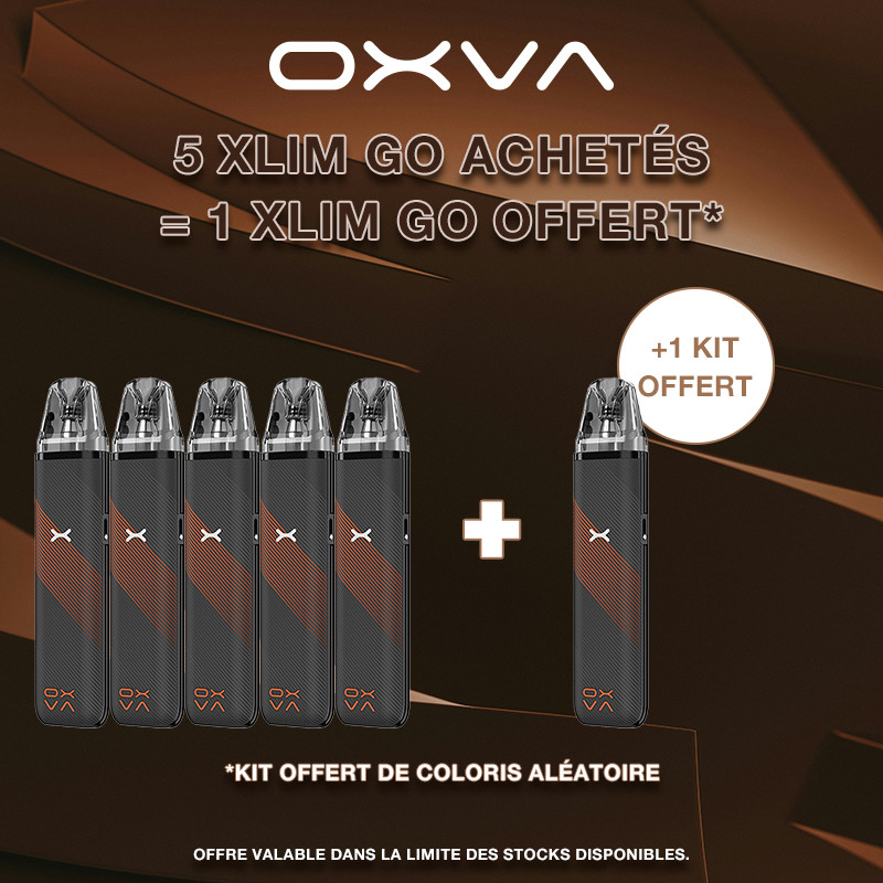 Pack Offre Kit Pod XLIM Go 1000mAh - OXVA 5+1
