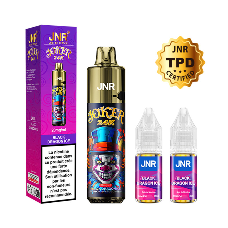 Puff Joker 24K Black Dragon Ice 800mAh 2ml - JNR