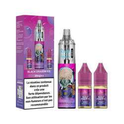 Puff Tornado RandM 20K Black Dragon Ice 850mAh - Fumot