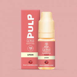 Litchi 10ml Le Pod Liquide - Pulp (10 pièces)