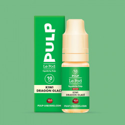 Kiwi Dragon Glacé 10ml Le Pod Liquide - Pulp (10 pièces)