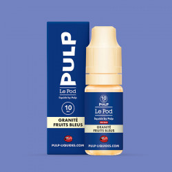 Granité Fruits Bleus 10ml Le Pod Liquide - Pulp (10 pièces)
