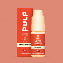 Fraise Candy 10ml Le Pod Liquide - Pulp (10 pièces)