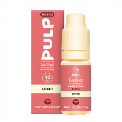 Litchi 10ml Le Pod Liquide - Pulp (10 pièces)