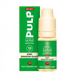 Kiwi Dragon Glacé 10ml Le Pod Liquide - Pulp (10 pièces)