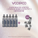 Pack Offre - Kit Pod Drag S2 - Voopoo 5 + 1 pack PnP-X