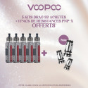 Pack Offre - Kit Pod Drag S2 - Voopoo 5 + 1 pack PnP-X