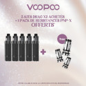 Pack Offre - Kit Pod Drag X2 - Voopoo 5+1 pack PnP-X