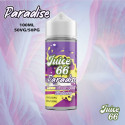 Lemon PassionFruit Blueberry 100ml Paradise - Juice 66