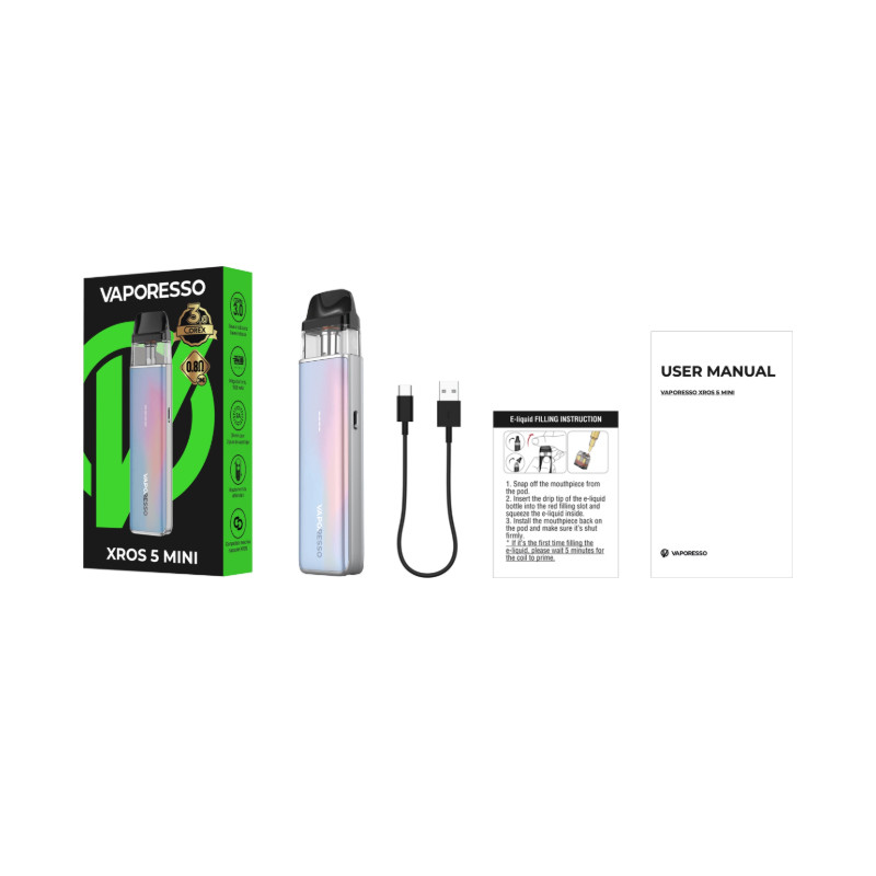 Kit Pod XROS 5 Mini 1500mAh - Vaporesso