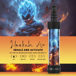 E-Chicha Portable Hookah Air 3200mAh Blue Warrior - Fumytech