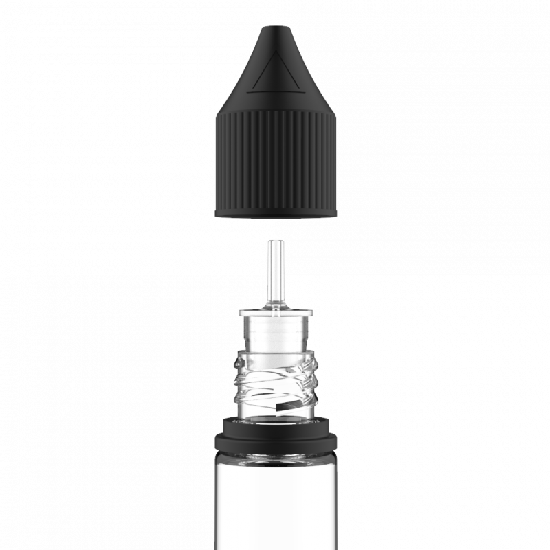 Bouteille Unicorn V3 Black 10ml Chubby Gorilla (1000 pièces)
