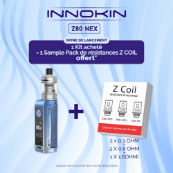 Pack Offre - Kit Coolfire Z80 NEX - Innokin 1+1 Pack Z-Coil V2