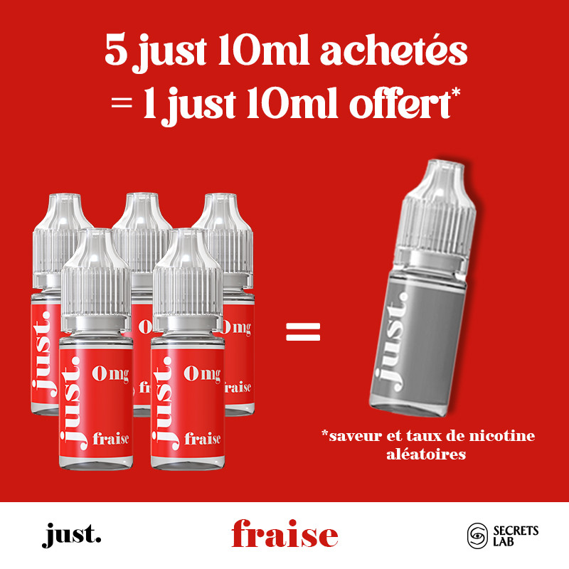 Pack Offre - Fraise 10ml...