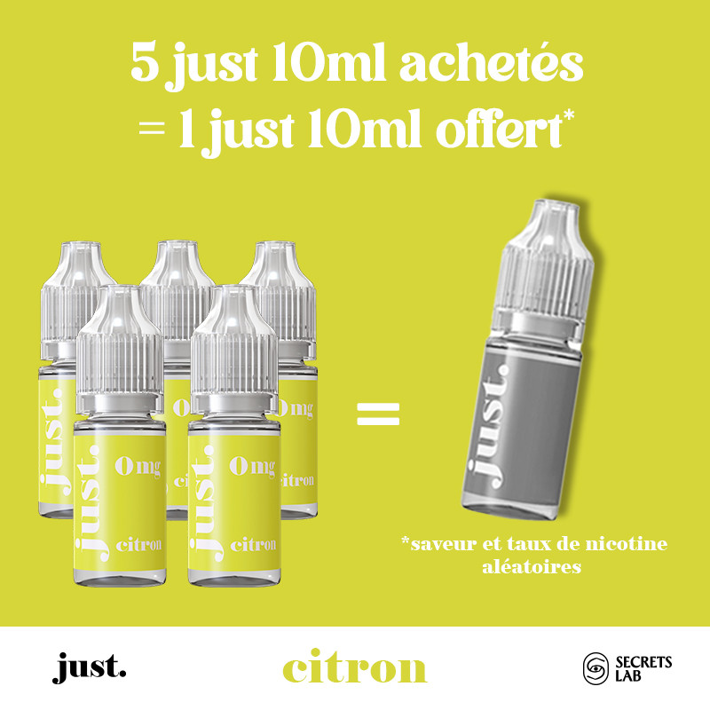 Pack Offre - Citron 10ml...