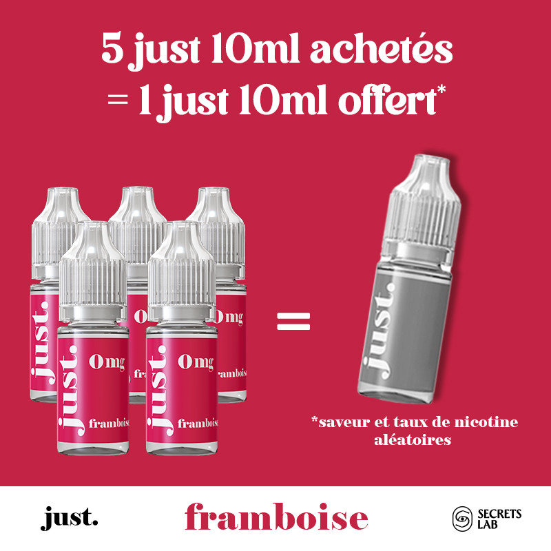 Pack Offre - Framboise 10ml...
