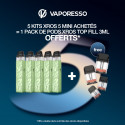 Pack Offre - Kit Pod XROS 5 Mini 1500mAh - Vaporesso 5+1 pack de pods