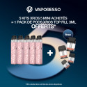 Pack Offre - Kit Pod XROS 5 Mini 1500mAh - Vaporesso 5+1 pack de pods