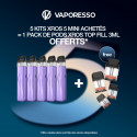 Pack Offre - Kit Pod XROS 5 Mini 1500mAh - Vaporesso 5+1 pack de pods
