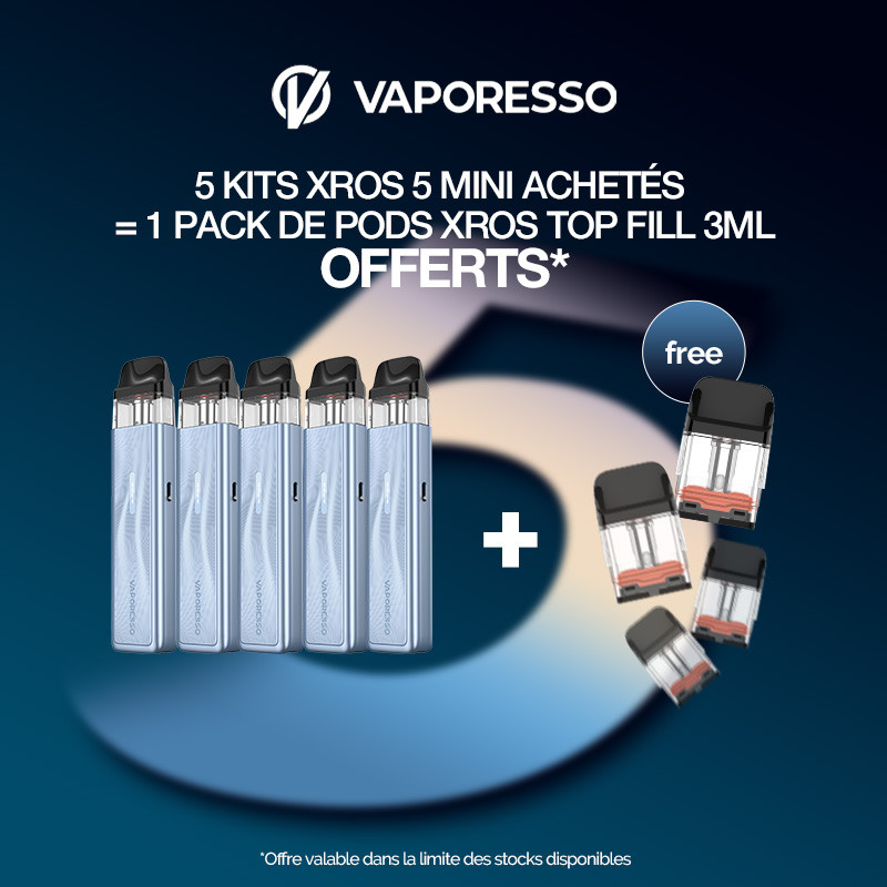Pack Offre - Kit Pod XROS 5...