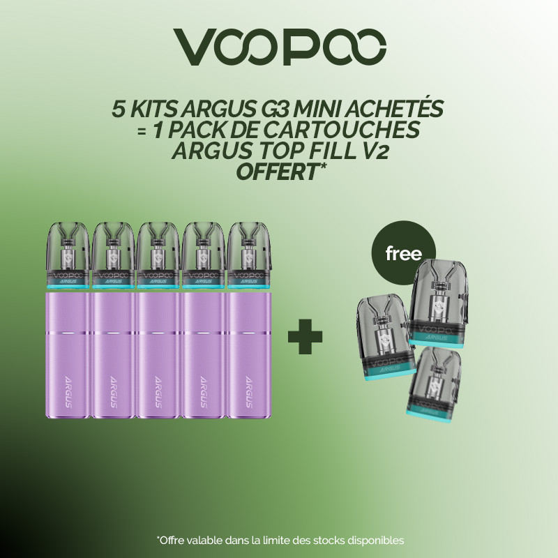 Pack Offre - Kit Pod Argus...