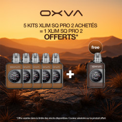 Pack Offre - Kit Pod Xlim SQ Pro 2 1600mAh - OXVA 5+1