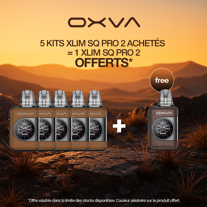 Pack Offre - Kit Pod Xlim SQ Pro 2 1600mAh - OXVA 5+1