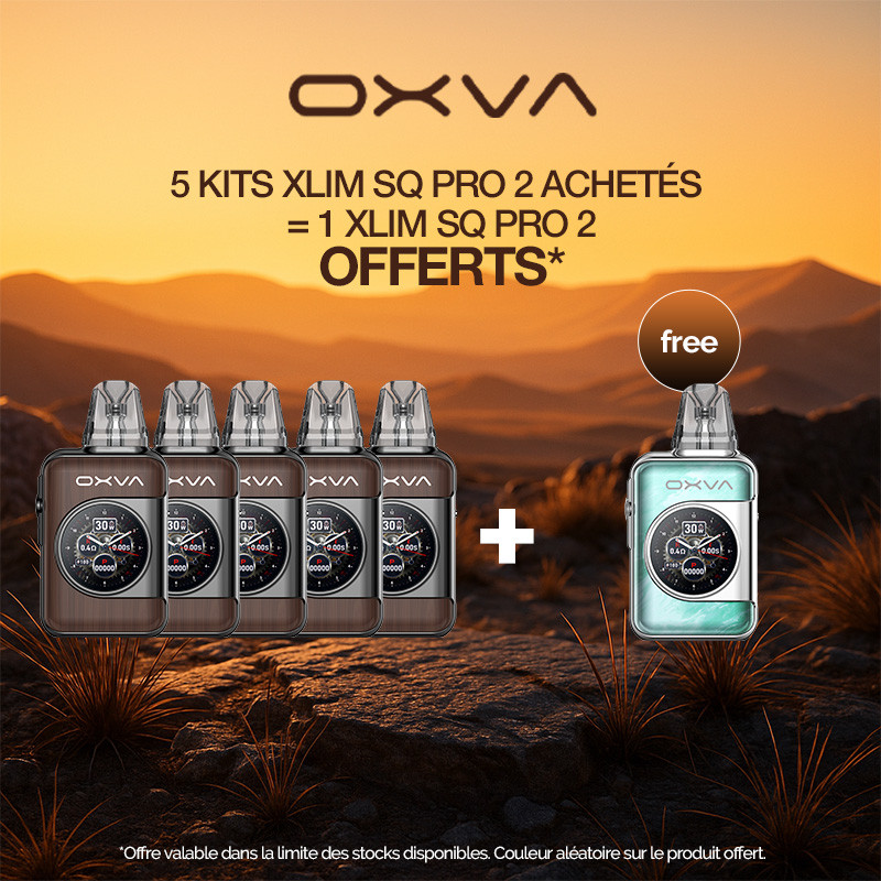 Pack Offre - Kit Pod Xlim SQ Pro 2 1600mAh - OXVA 5+1