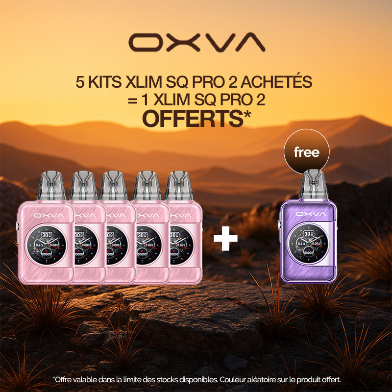 Pack Offre - Kit Pod Xlim SQ Pro 2 1600mAh - OXVA 5+1