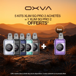 Pack Offre - Kit Pod Xlim SQ Pro 2 1600mAh - OXVA 5+1