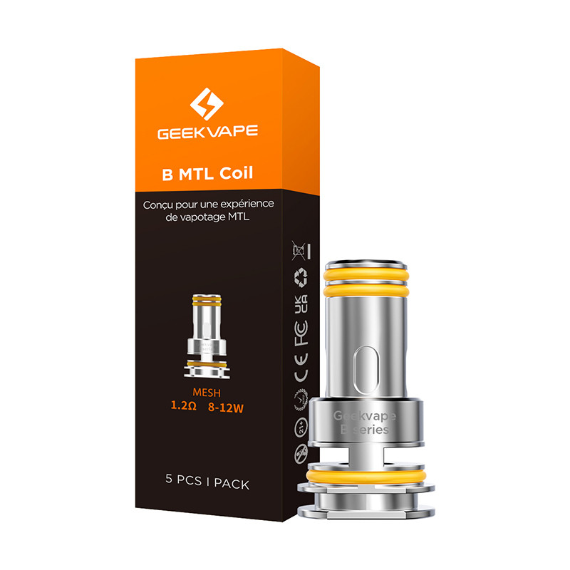 Résistances B Series MTL (0.8/1.2) - Geekvape
