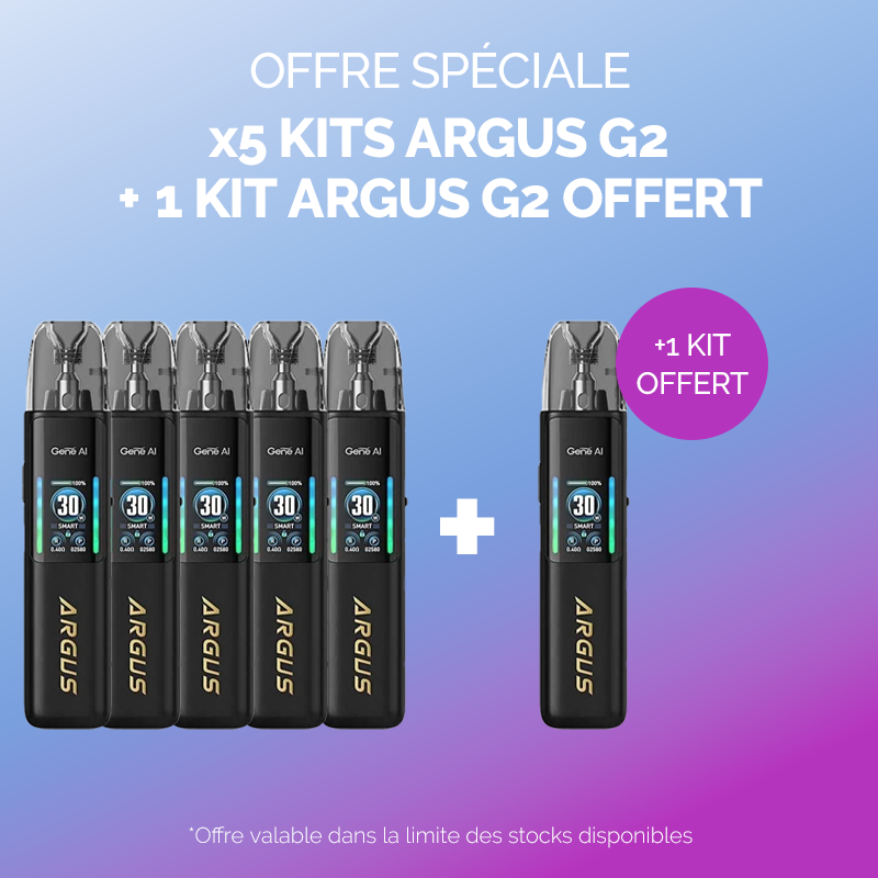 Pack Offre - Kit Pod Argus...
