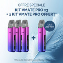 Pack Offre - Kit Pod Vmate Pro 900mAh - Voopoo 3+1