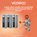 Pack Offre - Box Vinci Spark 100 - Voopoo 3+1 pack Pnp-x
