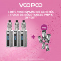 Pack Offre - Kit Vinci Spark 100 - Voopoo 3+1 pack Pnp-x