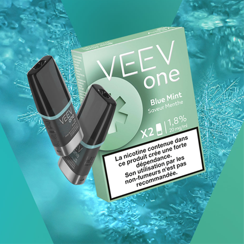 Pack offre - Kit Veev One Saveurs Classiques V2 1.8% (20mg/ml) - Veev 10+4 paquets de pods