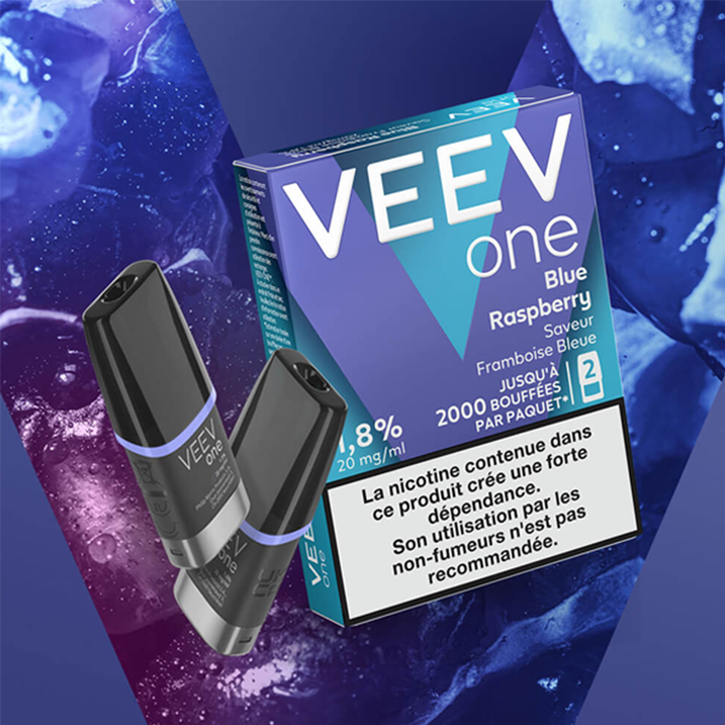 Pack offre - Kit Veev One Saveurs Classiques V2 1.8% (20mg/ml) - Veev 10+4 paquets de pods
