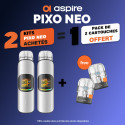 Pack Offre - Kit Pod Pixo Neo 1300mAh - Aspire 2+1 pack de pods offert