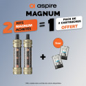 Pack Offre - Kit Pod Magnum 3800mAh - Aspire 2+1 pack de pods offert