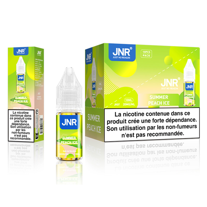 Summer Peach Ice 10ml Falcon-X Plus Joker - JNR (10 pièces)
