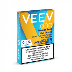 Paquet de 2 Pods pré-remplis Veev One Passion Fruit Kiwi Guava - Veev (pack de 5)