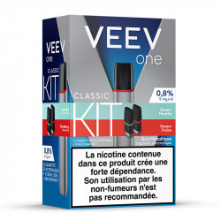 Kit Pod Veev One 2 recharges Saveurs Fruitées (9mg/ml) - Veev