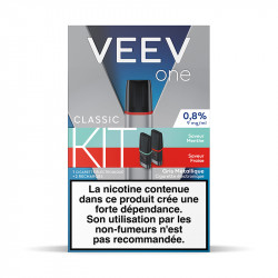 Kit Pod Veev One 2 recharges Saveurs Fruitées (9mg/ml) - Veev