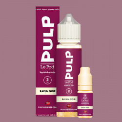 Pack Raisin Noir 60ml Le Pod Liquide - Pulp