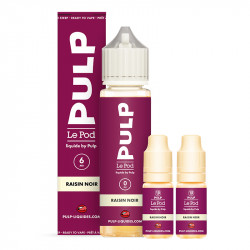 Pack Raisin Noir 60ml Le Pod Liquide - Pulp