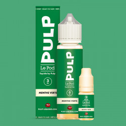 Pack Menthe Verte 60ml Le Pod Liquide - Pulp