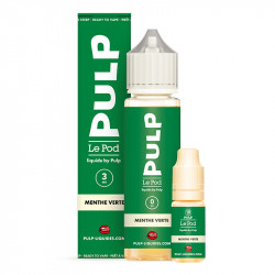 Pack Menthe Verte 60ml Le Pod Liquide - Pulp