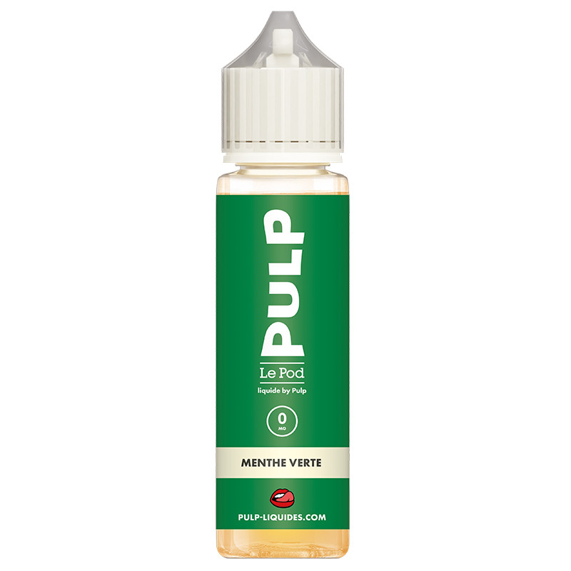Pack Menthe Verte 60ml Le Pod Liquide - Pulp